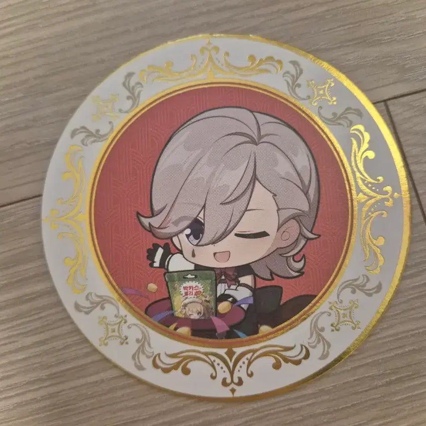 [BUNJANG] Genshin Impact Arlecchino Flavor Gel Salon Coaster / 원신 박맛젤 살롱 리니 코스터