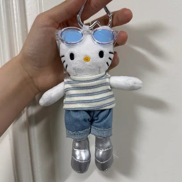 [BUNJANG] Long Leg Kitty Keyring / 롱다리 키티 키링