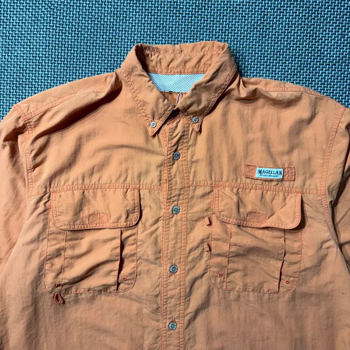 [BUNJANG] Vintage Outdoor Fishing Shirt / 빈티지 아웃도어 피싱 셔츠 old-8699