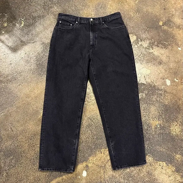 [BUNJANG] Supreme Black Denim Baggy Jeans FW24 Size 34 / 24Fw 슈프림 블랙 데님 배기진