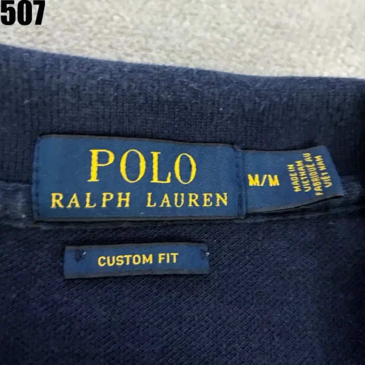 [BUNJANG] Polo Ralph Lauren Striped Short-Sleeve Polo Shirt M / 폴로 랄프로렌 스트라이프 반팔 카라티 m