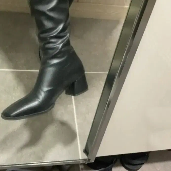 [BUNJANG] Used Long Boots / 신던 롱부츠
