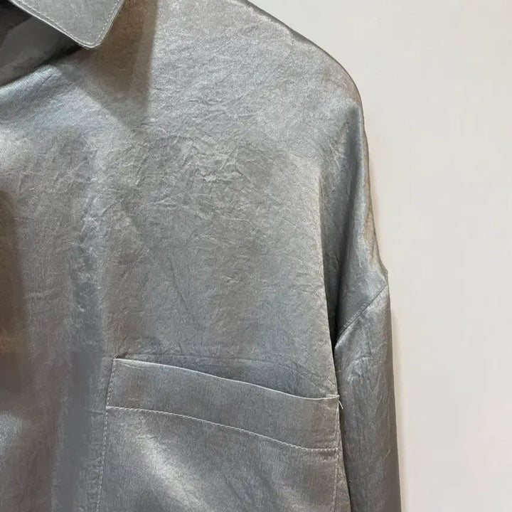 [BUNJANG] Brulee Silver Shirt / (새상품) Brulee 실버 셔츠