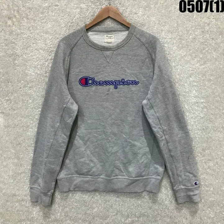 [BUNJANG] Champion Sweatshirt Grey L / 챔피온 맨투맨 티셔츠 회색 L