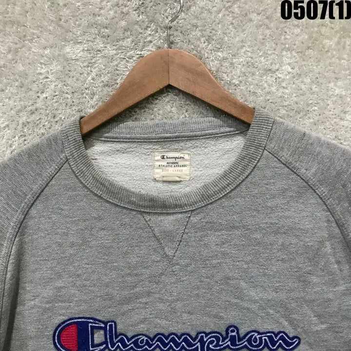 [BUNJANG] Champion Sweatshirt Grey L / 챔피온 맨투맨 티셔츠 회색 L