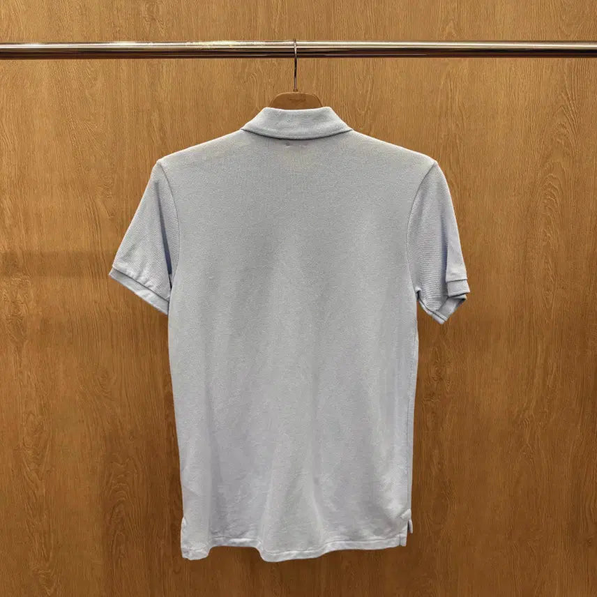 [BUNJANG] Polo Ralph Lauren Embroidered Logo Classic Fit Short Sleeve Polo Shirt - Sky Blue / 폴로 랄프로렌 반팔 카라 티셔츠 자수 로고 디테일 클래식 스카이블루