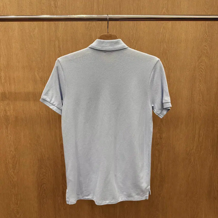 [BUNJANG] Polo Ralph Lauren Embroidered Logo Classic Fit Short Sleeve Polo Shirt - Sky Blue / 폴로 랄프로렌 반팔 카라 티셔츠 자수 로고 디테일 클래식 스카이블루