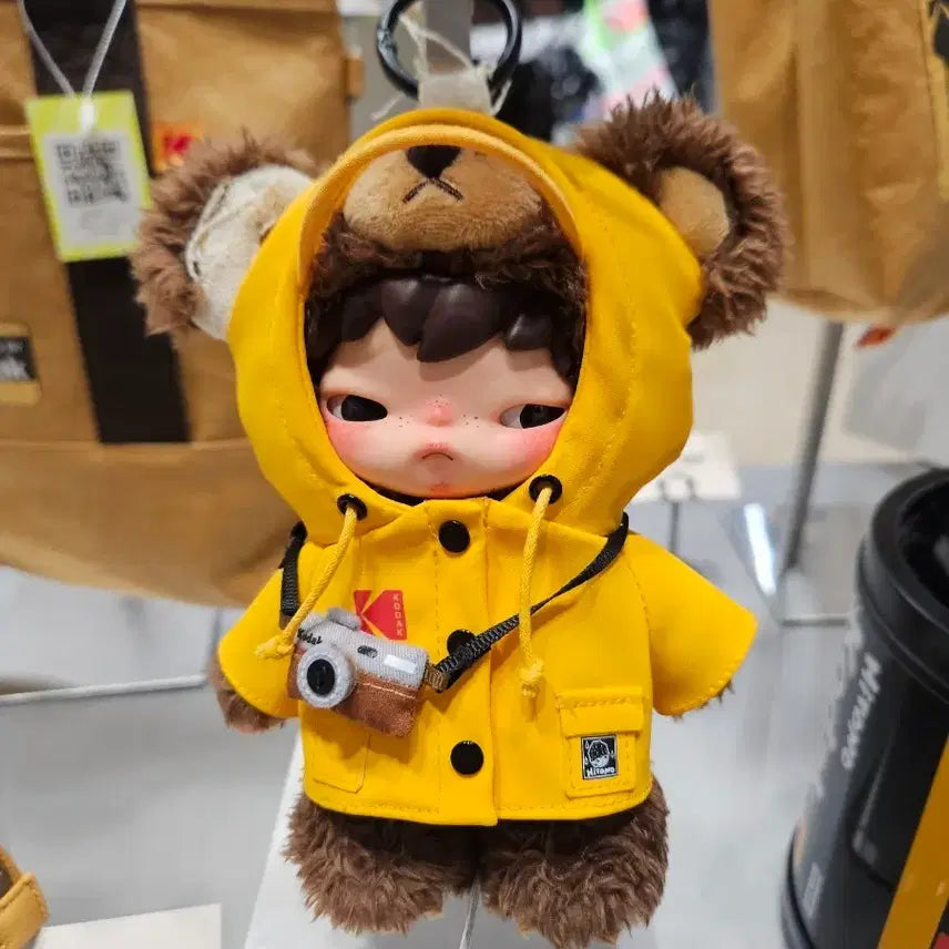 [BUNJANG] Pop Mart x Musinsa x Kodak Hirono Figure Keychain / 팝마트 무신사 코닥 히로노 키링