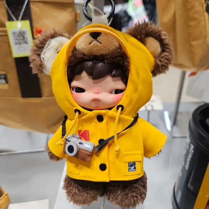 [BUNJANG] Pop Mart x Musinsa x Kodak Hirono Figure Keychain / 팝마트 무신사 코닥 히로노 키링