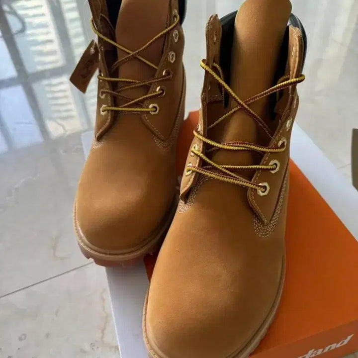[BUNJANG] Timberland Premium 6-Inch Waterproof Boots Wheat Nubuck Wide 270mm / 팀버랜드 프리미엄 6인치 워터프루프 부츠 위트 누벅 - 와이드 270mm
