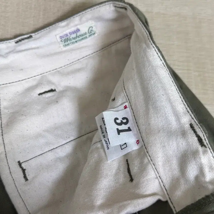 [BUNJANG] Warehouse Lot 1082 Chino Pants Green / 웨어하우스 lot 1082 치노 그린 31사이즈