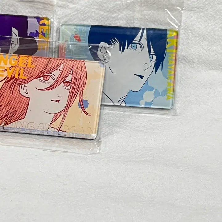 [BUNJANG] Chainsaw Man Acrylic Magnet Set - Reze, Aki, Angel Devil / 체인소맨 아크릴 마그넷 레제 아키 천사의악마 자석 방꾸