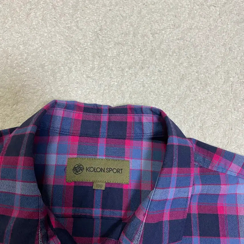 [BUNJANG] KOLON SPORT Checked Shirt Women&