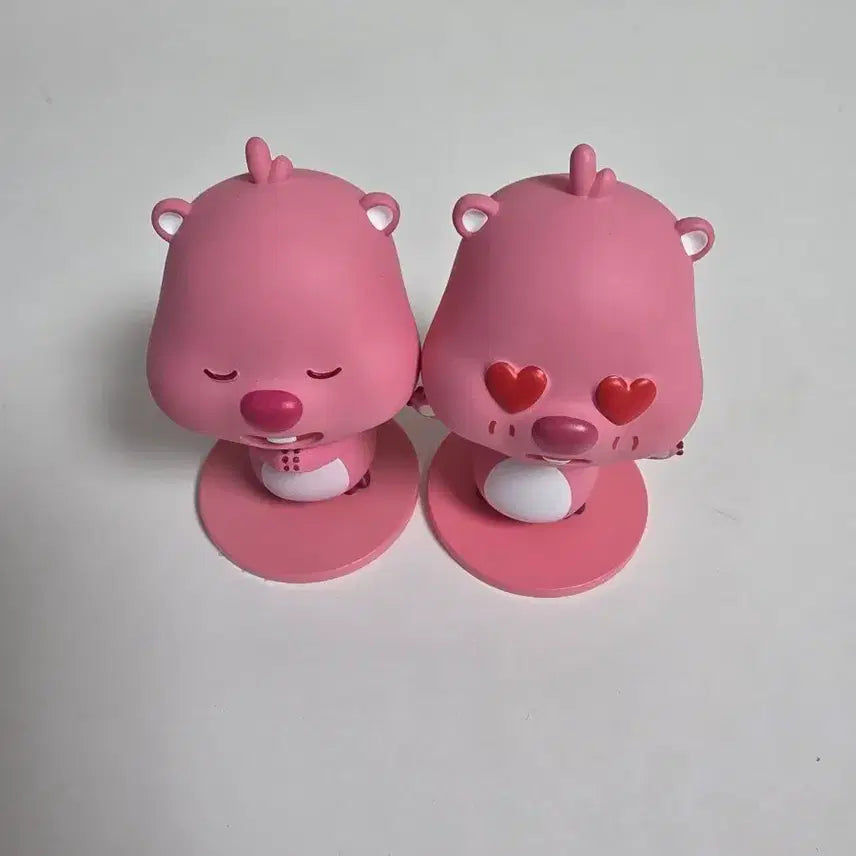 [BUNJANG] Luffy 2-Type Figure Set Pink Plush Doll / 루피 피규어 2종 세트 핑크 인형