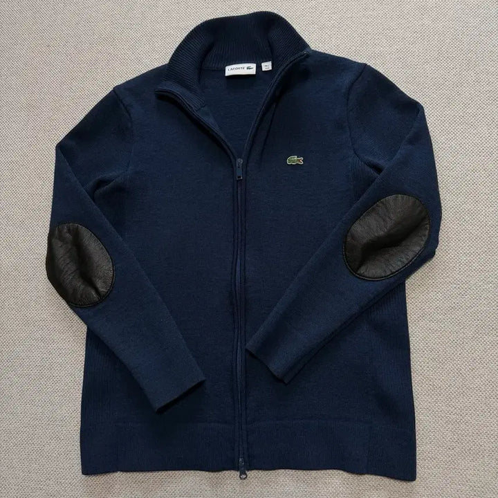 [BUNJANG] Lacoste Two-Way Knit Zip-Up / 라코스테 투웨이 니트 집업