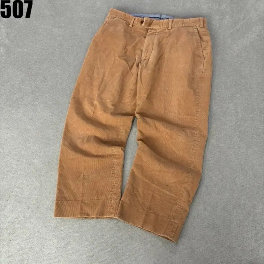 [BUNJANG] Polo Ralph Lauren Brown Corduroy Pants (Size 37) / 폴로 코듀로이 골덴 바지 브라운 37