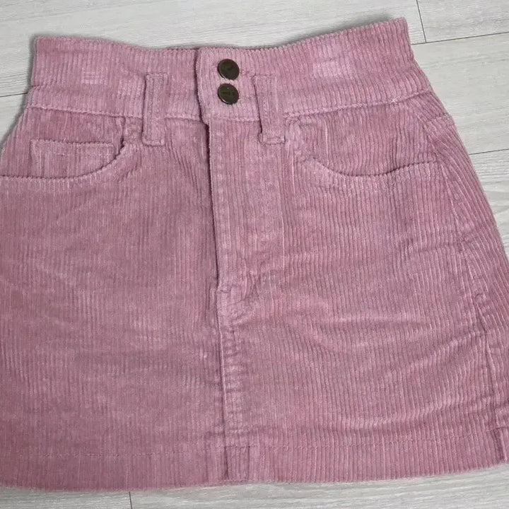 [BUNJANG] CreamCheeseMarket Corduroy Pink Mini Skirt / 크림치즈마켓 코류됴이 핑크치마 팝니다