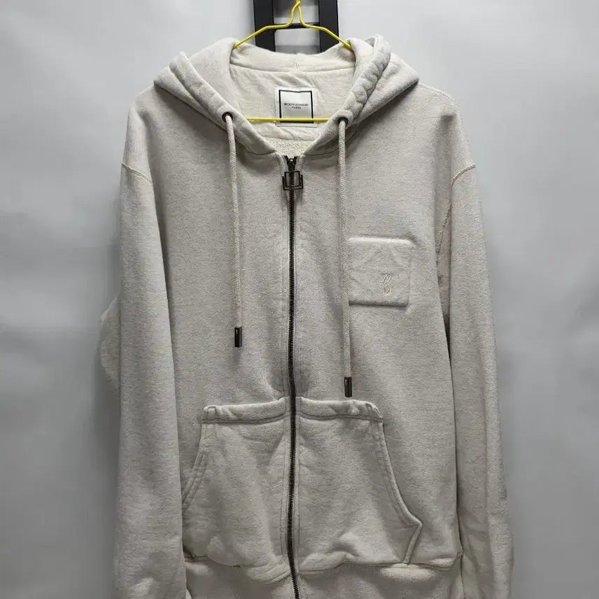 [BUNJANG] Wooyoungmi Back Logo Hooded Zip-Up Jacket Size 105 / 우영미 후드집업 백로고 105