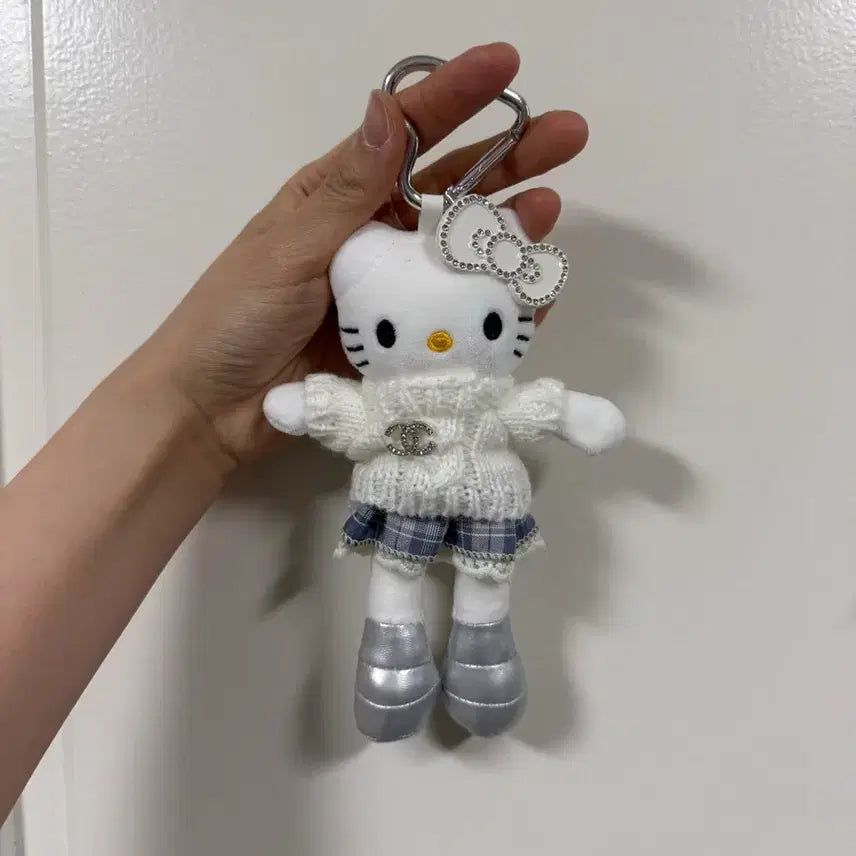 [BUNJANG] Long-Legged Kitty Keyring / 롱다리 키티 키링