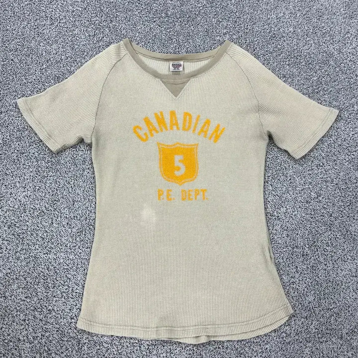 [BUNJANG] Barns Outfitters Waffle Knit T-Shirt / Barns Out Fitters 와플티