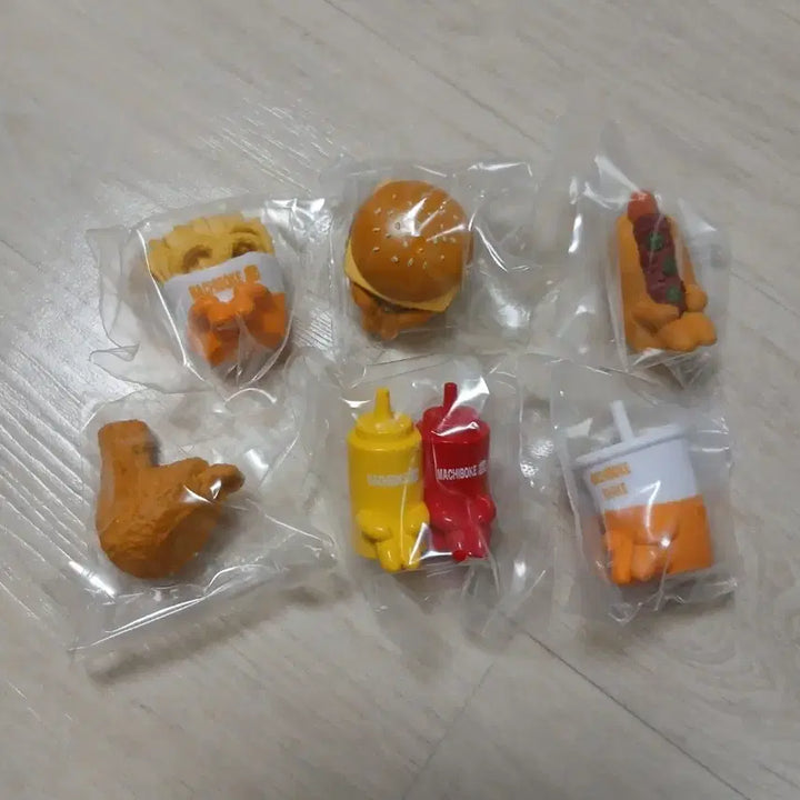 [BUNJANG] Bandai Hamburger No Ken 2nd Edition Gacha Figure Set / 반다이 언제오려나 마치보우케 햄버거의 경우 2탄 가챠 피규어 마치보케