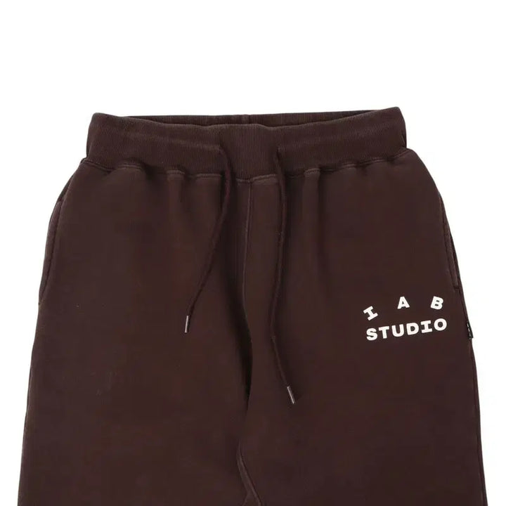 [BUNJANG] IAPP Studio Brown Sweat Jogger Pants / 아이앱 스튜디오 브라운 스웻 조거팬츠