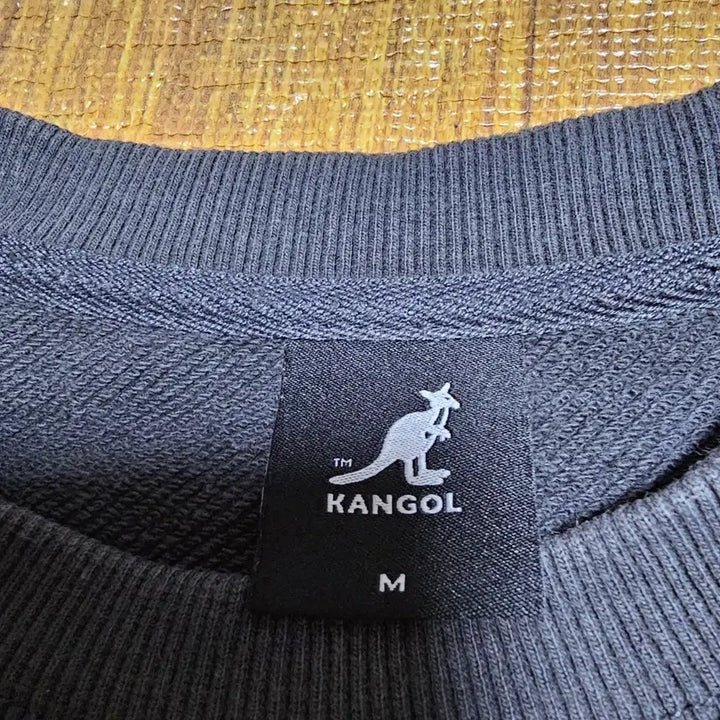 [BUNJANG] Kangol Oversized Sweatshirt Charcoal M-XXL / 캉골 오버핏스웻티 ~110프리사이즈