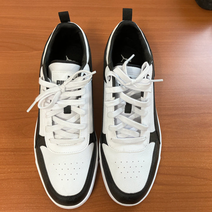 [BUNJANG] Puma Dribble Black White Sneakers 285 / 푸마 드리블 블랙 화이트 운동화 285
