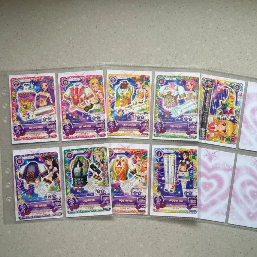 [BUNJANG] Aikatsu! Star Appeal Card Set / 아이엠스타 아이카츠 스타아니스 카드 세트 양도