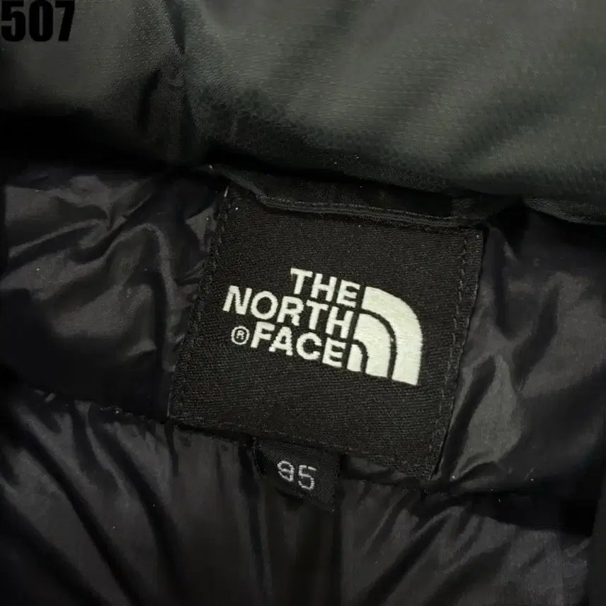 [BUNJANG] The North Face Black 700 Fill Power Puffer Fleece Jacket / 노스페이스 패딩 플리스 자켓 블랙 700 m
