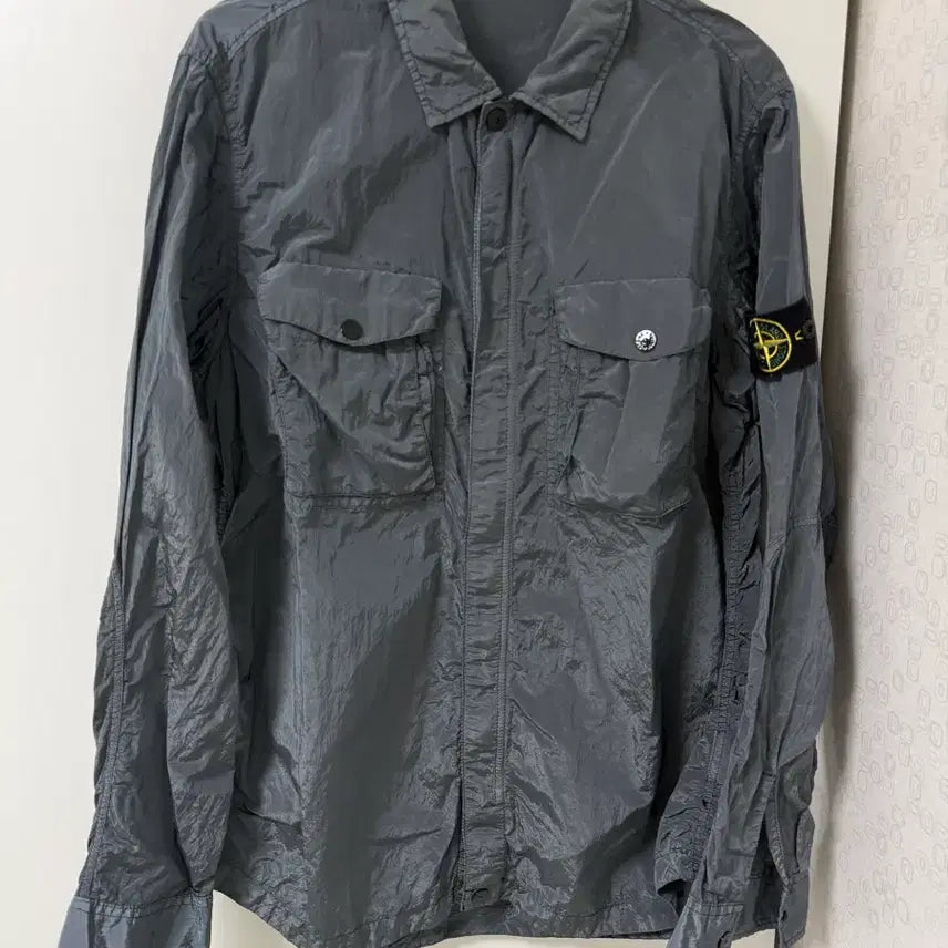 [BUNJANG] Stone Island Nylon Metal Overshirt / 스톤아일랜드 나일론메탈 오버셔츠