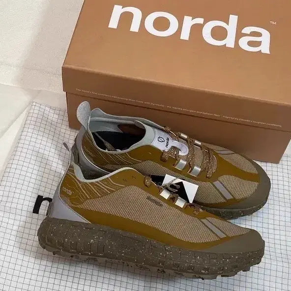 [BUNJANG] Noda 001A Trail Running Shoes Light Brown / 노다 001A 트레일 러닝화 연한 갈색 TFA001MLAM