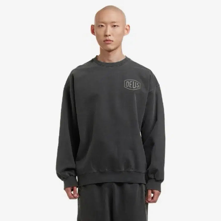 [BUNJANG] Deus Ex Machina Overdyed Sweatshirt L / 데우스 오버다이드 맨투맨 L사이즈