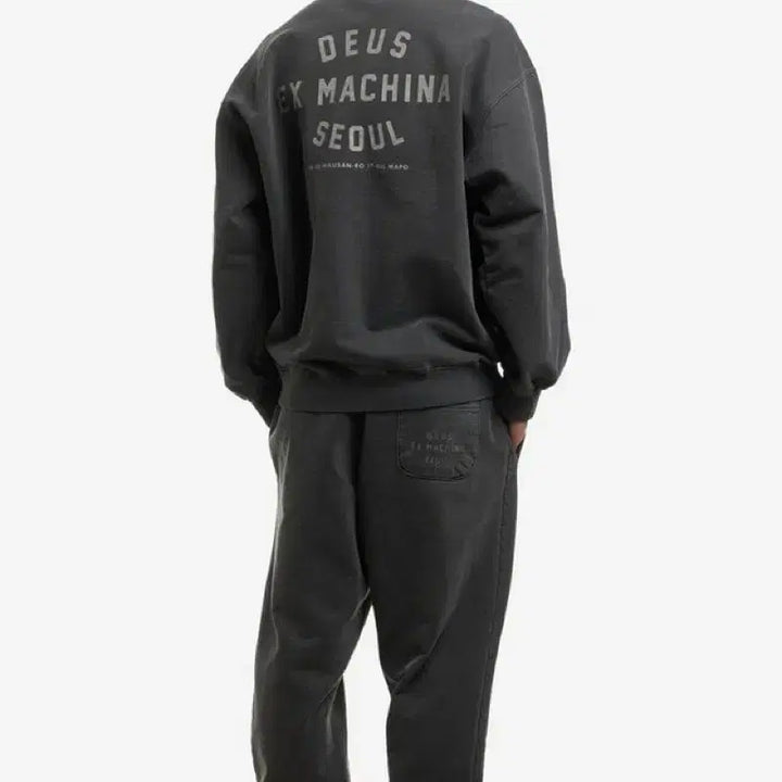 [BUNJANG] Deus Ex Machina Overdyed Sweatshirt L / 데우스 오버다이드 맨투맨 L사이즈