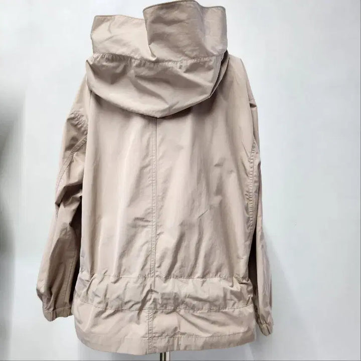 [BUNJANG] Thursday Island Loose Fit Hooded Short Jacket Beige S / Thursday Island 루즈핏 후드 숏 자켓 베이지 S