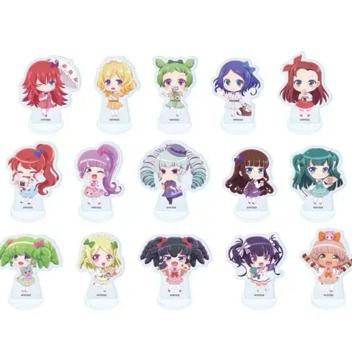 [BUNJANG] Prism Stone Pretty Rhythm Pretty All Friends Acrylic Stand / 공구) 프리즘스톤 프리티리듬 프리파라 프리티올프렌즈 아크릴 공구