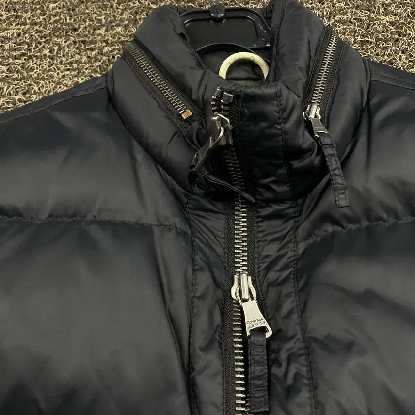 [BUNJANG] Calvin Klein Black Bluezong Bomber Jacket / 캘빈클라인 블랙 블루종 봄버 자켓