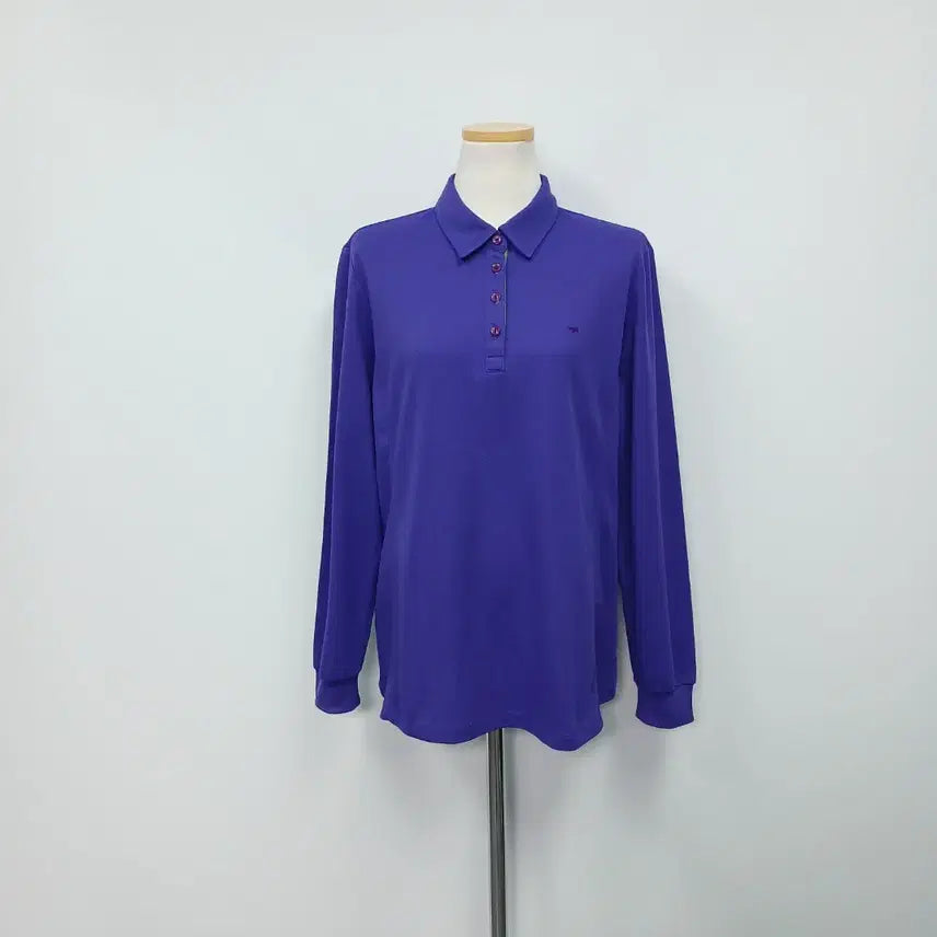 [BUNJANG] PAT Long Sleeve Collared T-Shirt (Size 77) / PAT 긴팔 카라 티셔츠 기능성 77