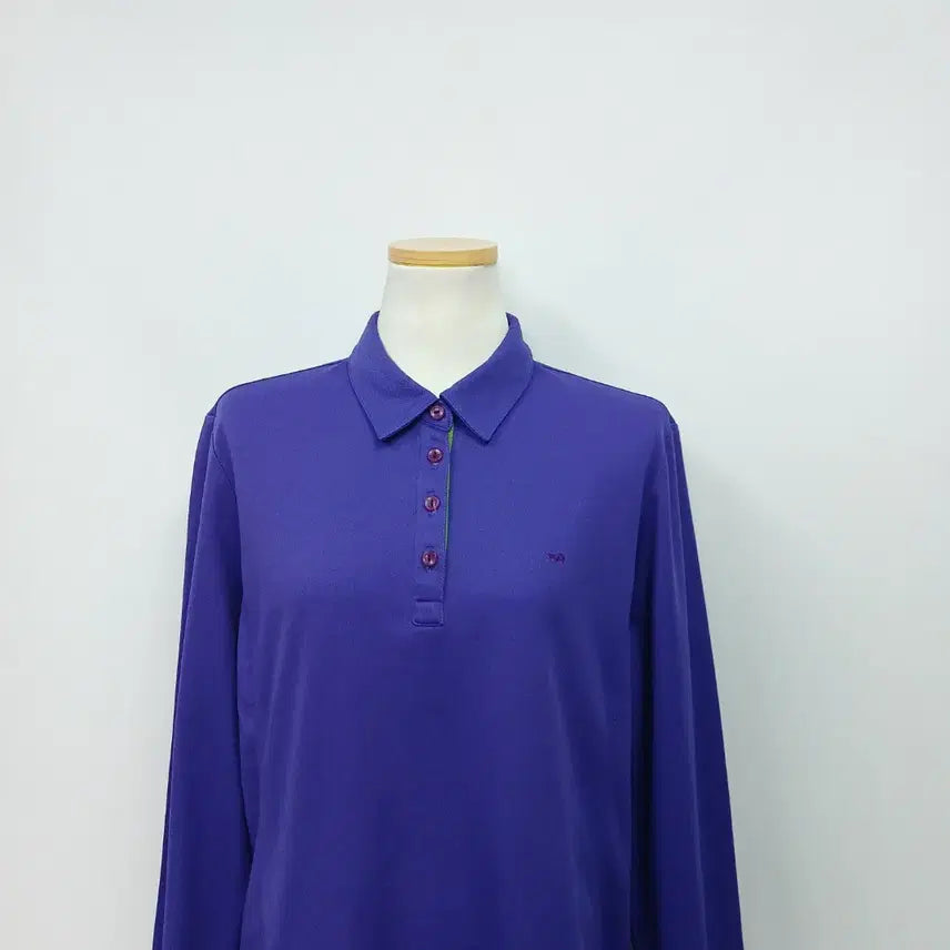 [BUNJANG] PAT Long Sleeve Collared T-Shirt (Size 77) / PAT 긴팔 카라 티셔츠 기능성 77