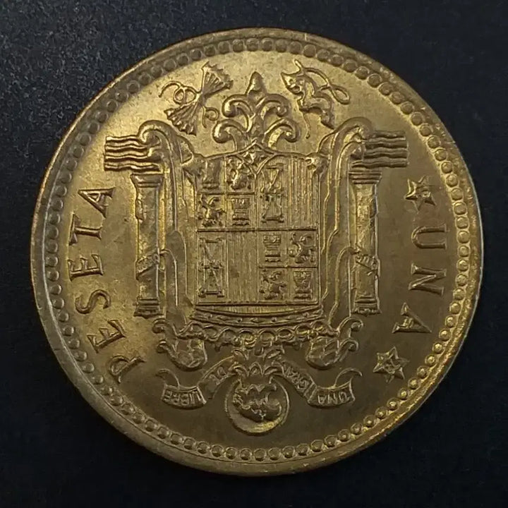 [BUNJANG] 1975 Spain 1 Peseta Coin / 1975년 스페인 1페세타 동전 w875
