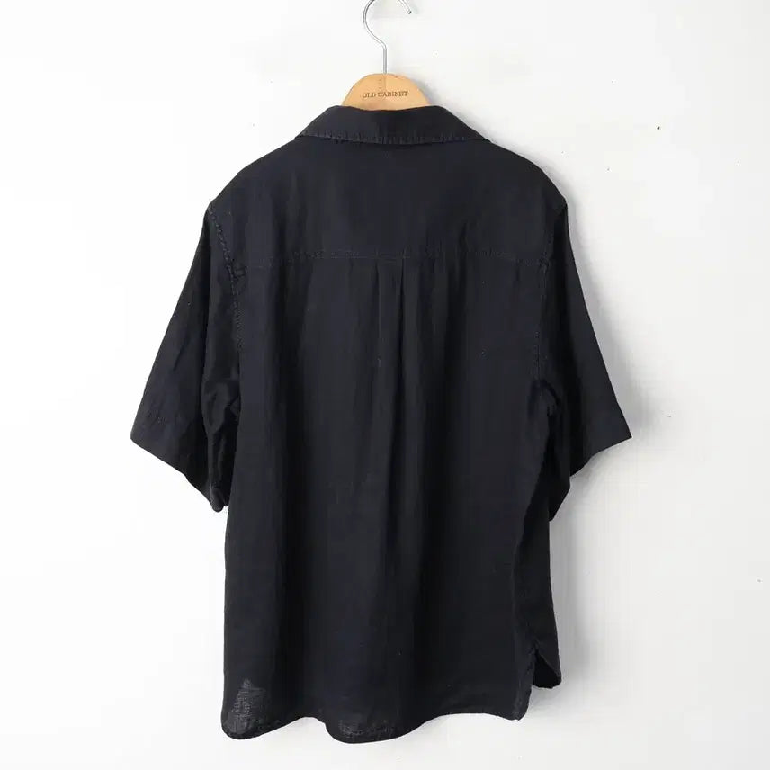 [BUNJANG] Arket Linen Shirt Black XS / 55/아르켓 린넨 셔츠