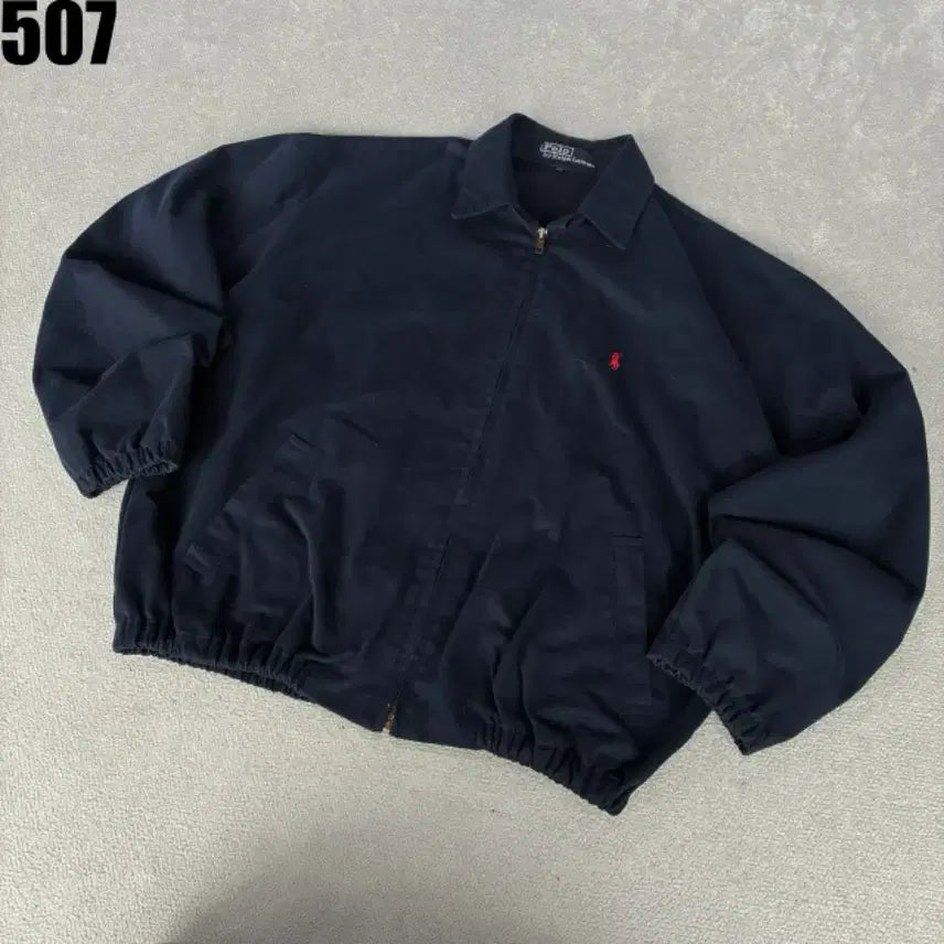[BUNJANG] Polo Ralph Lauren Navy Cotton Jacket L / 폴로 랄프로렌 네이비 면 자켓 L