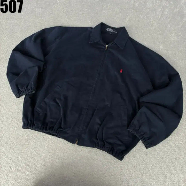 [BUNJANG] Polo Ralph Lauren Navy Cotton Jacket L / 폴로 랄프로렌 네이비 면 자켓 L