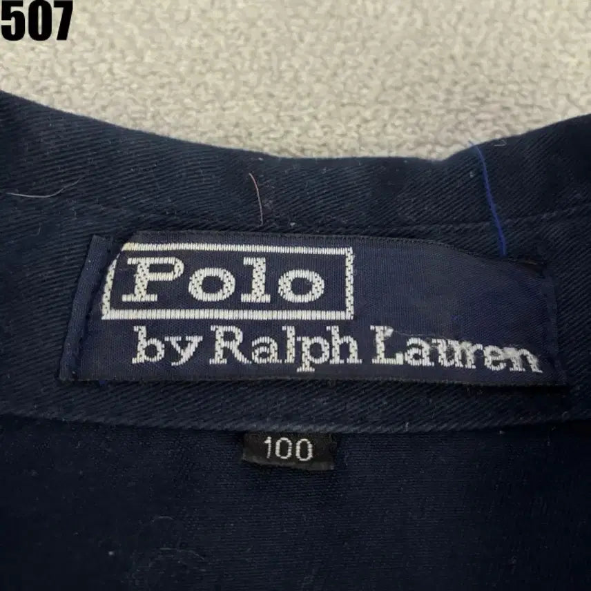 [BUNJANG] Polo Ralph Lauren Navy Cotton Jacket L / 폴로 랄프로렌 네이비 면 자켓 L