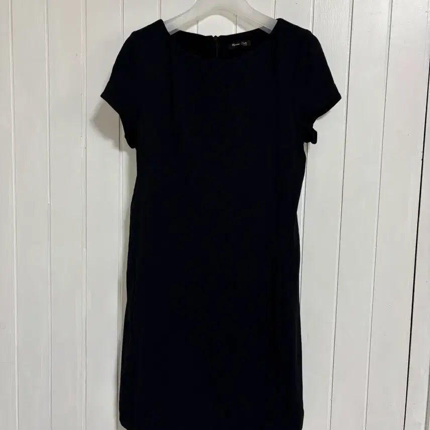 [BUNJANG] Massimo Dutti Black Mini Dress Size 36 / 마시모두띠  블랙 미니 드레스 36(44-마른55)