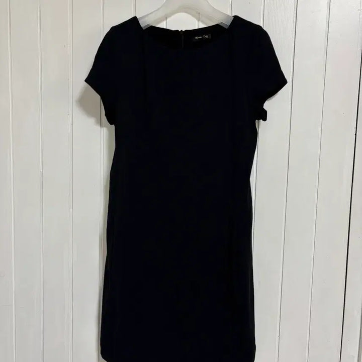 [BUNJANG] Massimo Dutti Black Mini Dress Size 36 / 마시모두띠  블랙 미니 드레스 36(44-마른55)