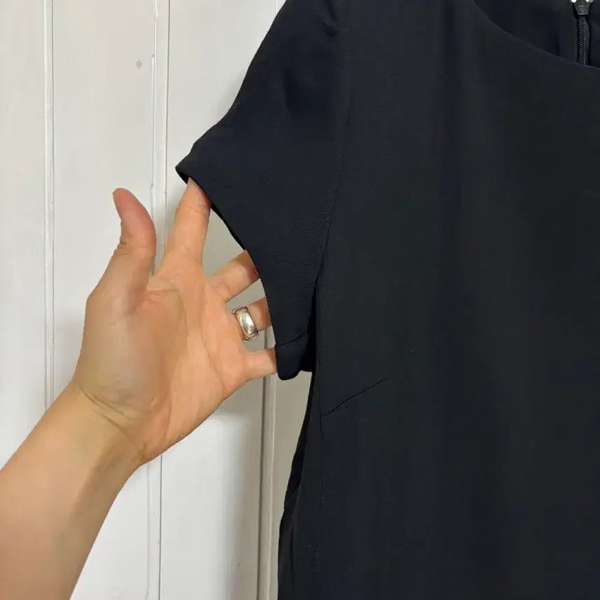 [BUNJANG] Massimo Dutti Black Mini Dress Size 36 / 마시모두띠  블랙 미니 드레스 36(44-마른55)
