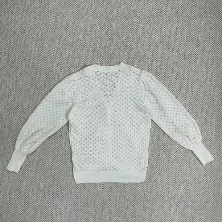 [BUNJANG] Laurel White Knit Cardigan / Laurel 화이트 니트 가디건 95