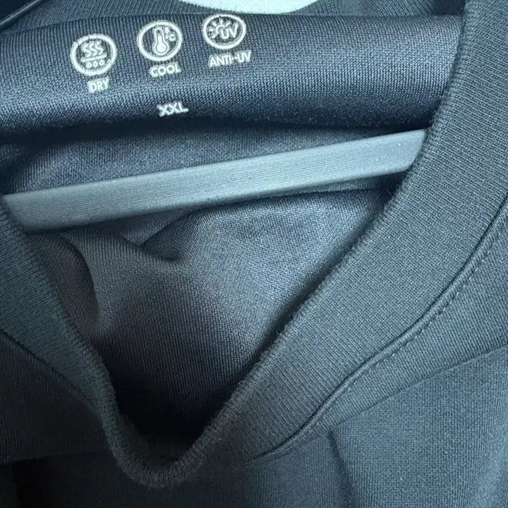 [BUNJANG] TOPTEN Functional Cool Short-Sleeve T-Shirt Black XXL / 탑텐 TOPTEN 기능성 쿨 반팔티 블랙 XXL