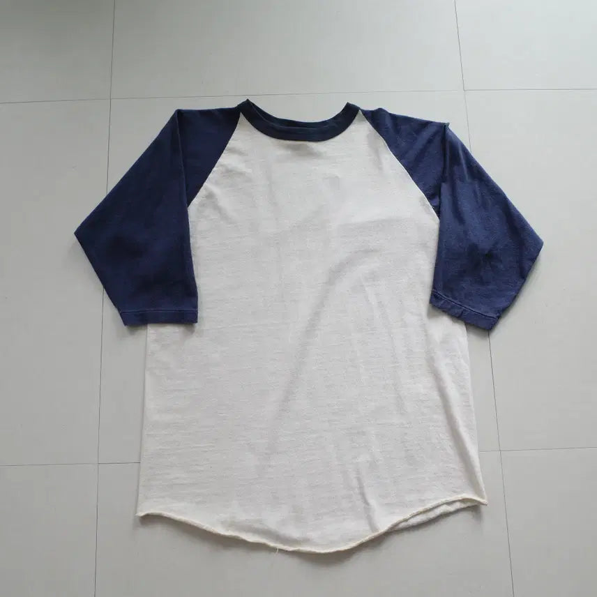 [BUNJANG] 70s Russell Athletic Gold Label MOM Raglan T-Shirt L / 70s 빈티지 러셀 금색라벨 MOM 래글런 티셔츠 L